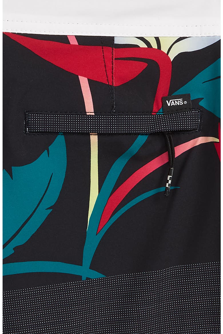 Era Board Shorts, Alternate, color, BLACK OPEN SHADE FLORAL
