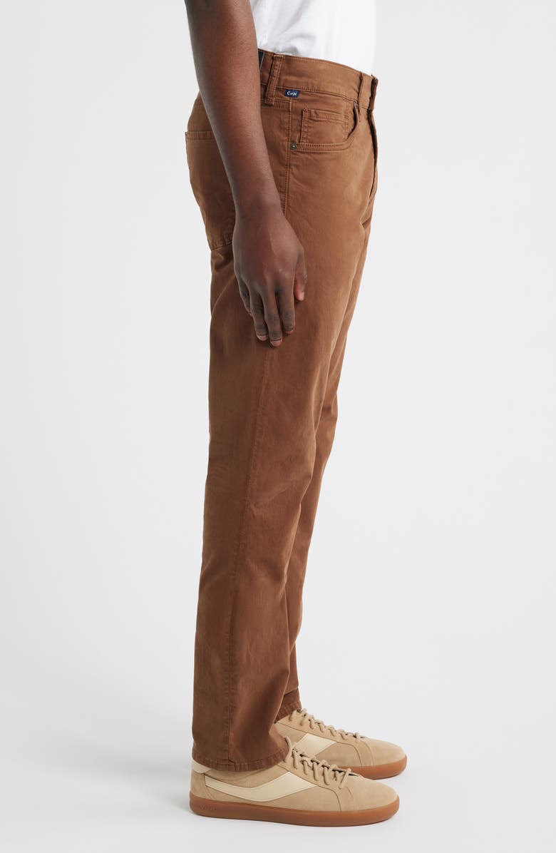 Citizens of Humanity Gage Slim Straight 5-Pocket Pants, Alternate, color, Cognac Light