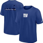 Nike Men's Nike Royal New York Giants Dominate The Game Essential Max90 T-Shirt