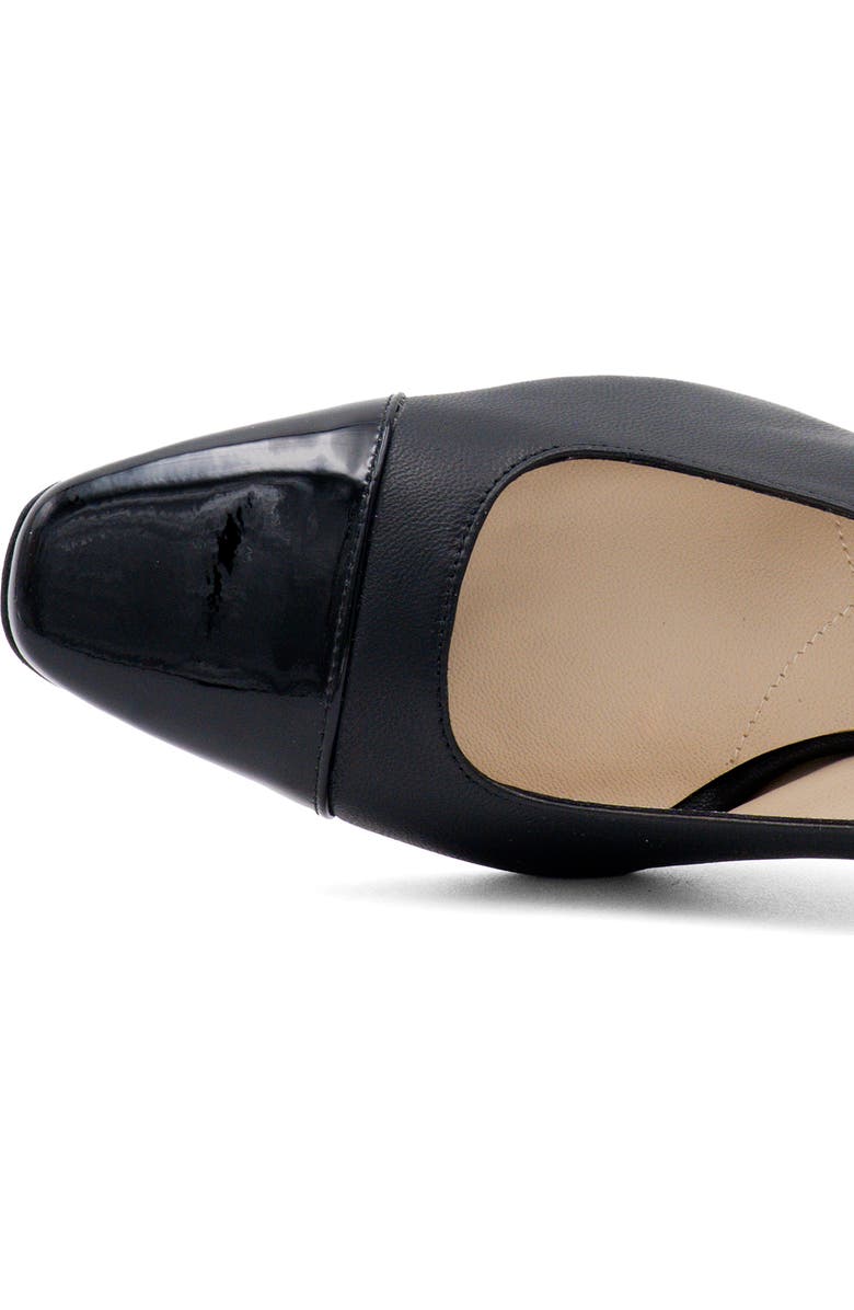 Amalfi by Rangoni Falasco Slingback Pump, Alternate, color, Black Parmasoft