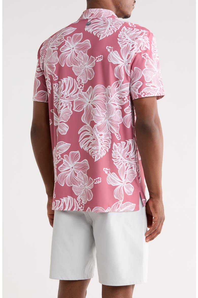 Muana Monstera Polo, Alternate, color, FADED GINGER