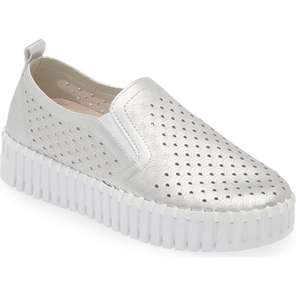 Ilse Jacobsen Tulip Slip-on Sneaker In Silver