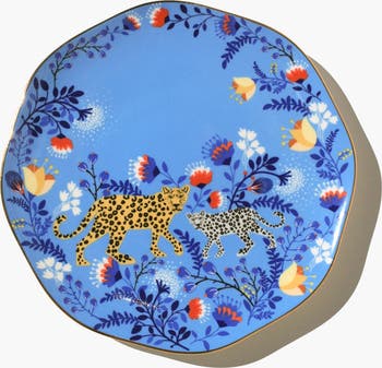 Jessie Zhao New York Amazon Rainforest Bone China Dessert Plate | Nordstrom