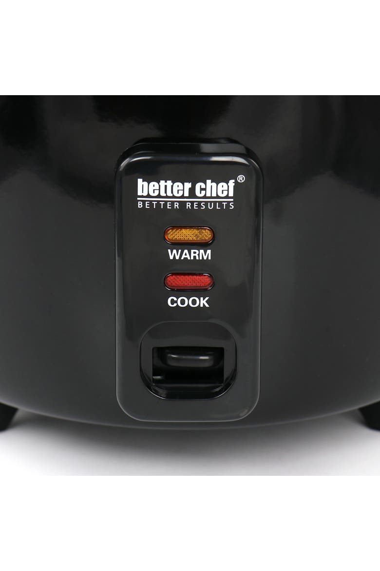 8 Cup Automatic Rice Cooker w/Rice Paddle+Measuring Cup, Alternate, color, Black