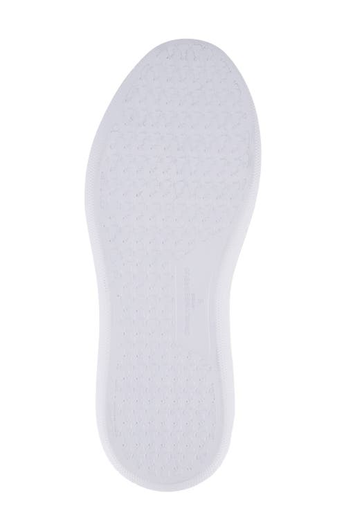 Karl Lagerfeld Paris Embroidered Karl Sneaker In Silver