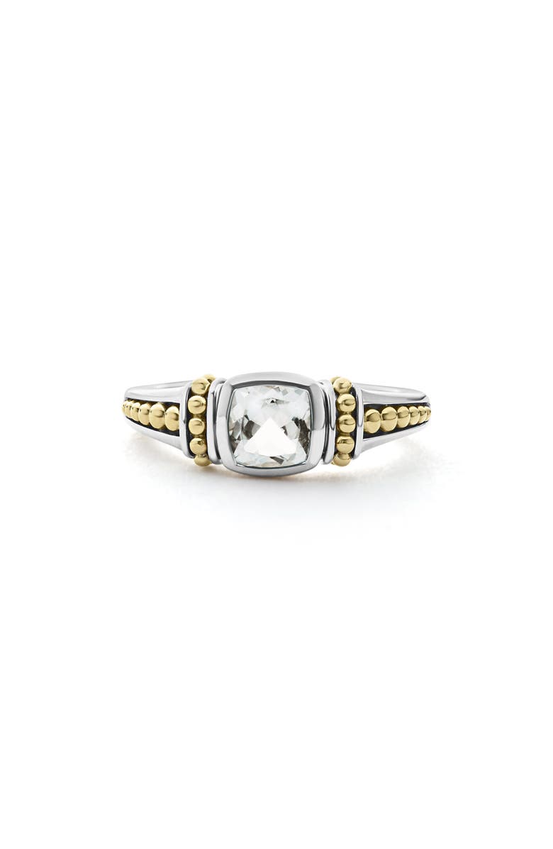 LAGOS Rittenhouse White Topaz Ring, Main, color, Topaz