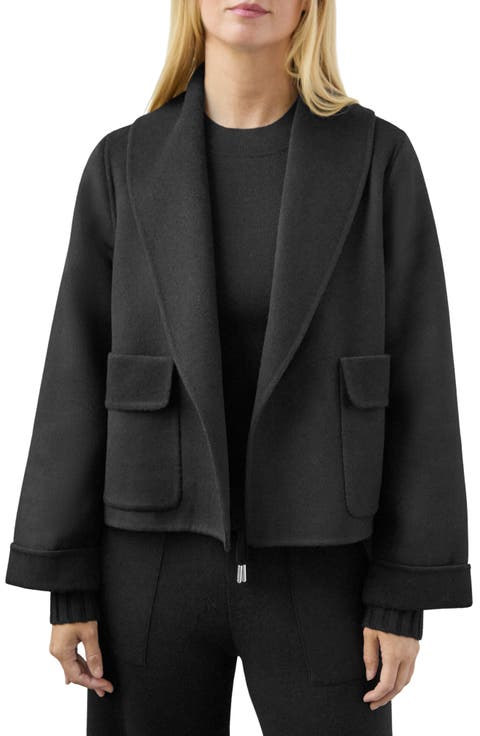 x @cellajaneblog Crop Icon Coat