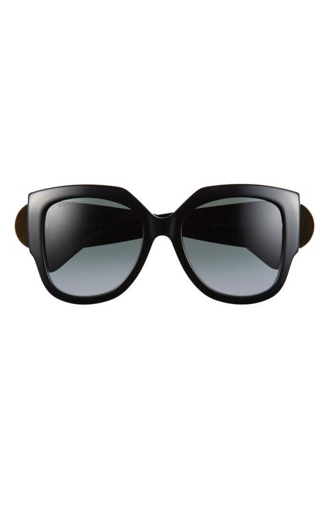 54mm Square Sunglasses