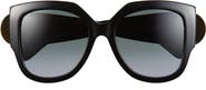 Gucci 54mm Square Sunglasses