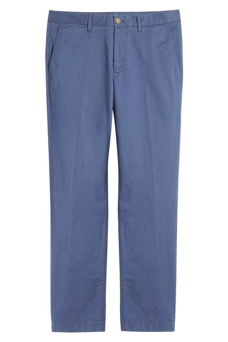 Summer Weight Slim Fit Stretch Chinos, Alternate, color, DARK SURF