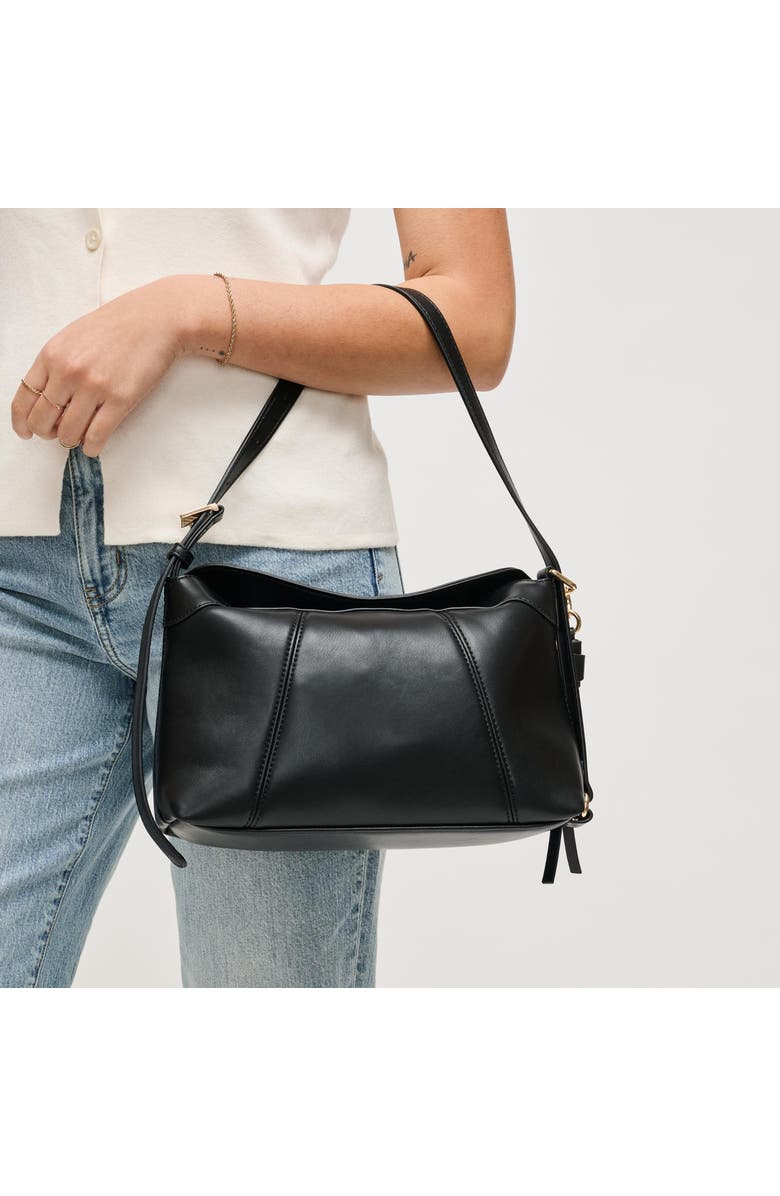 URBAN EXPRESSIONS HANDBAGS Waylon Shoulder Bag, Main, color, Black