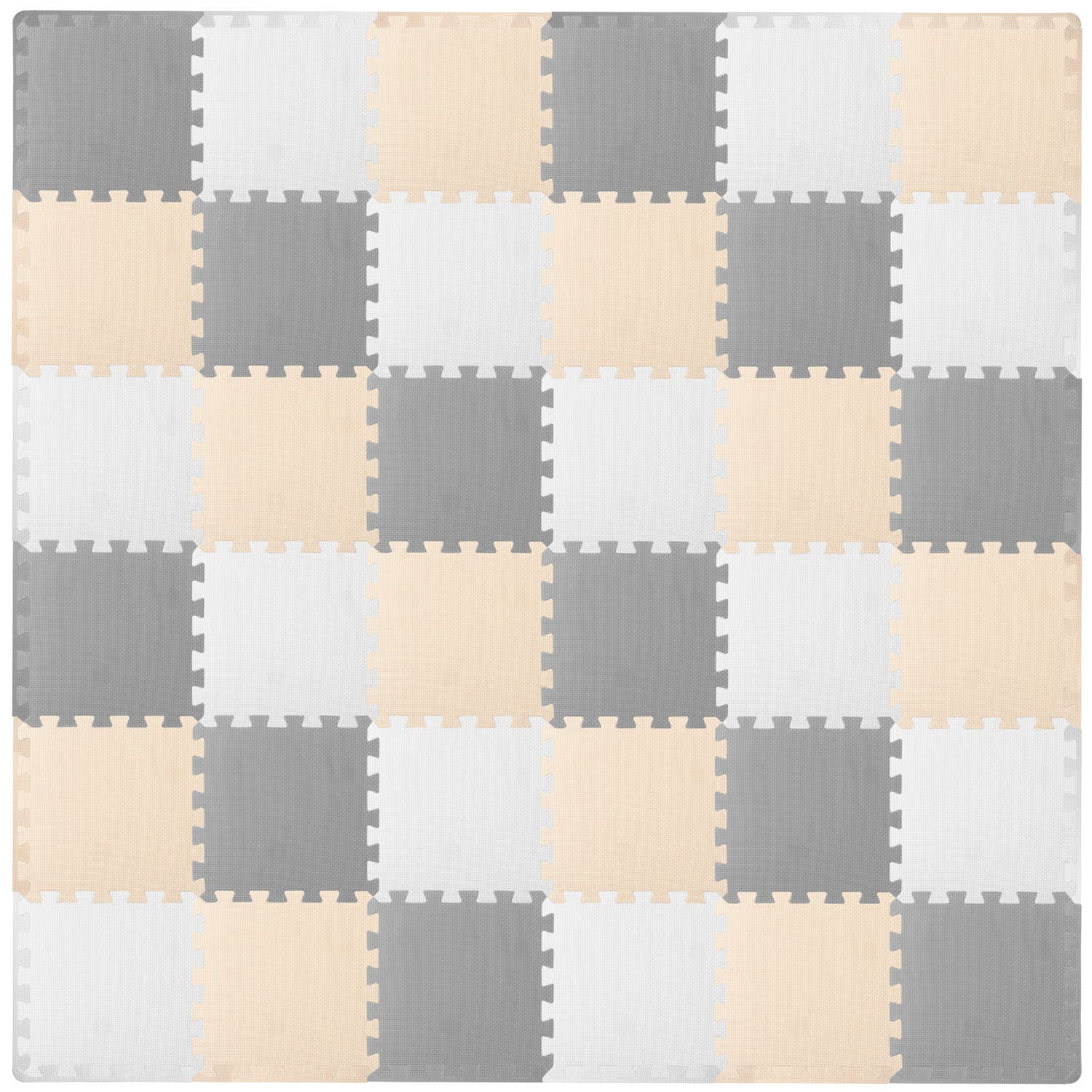 White-Gray-Beige