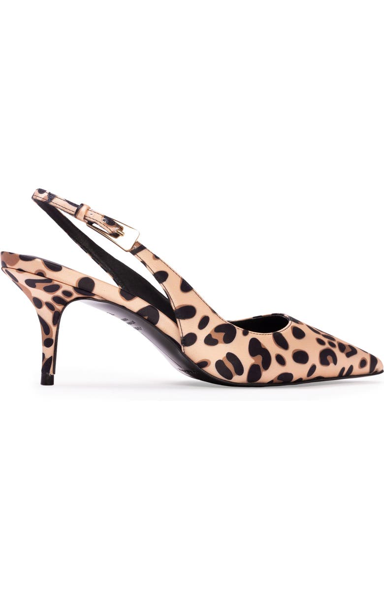 BLACK SUEDE STUDIO Branca 65 Satin Pump, Alternate, color, Cheetah Satin