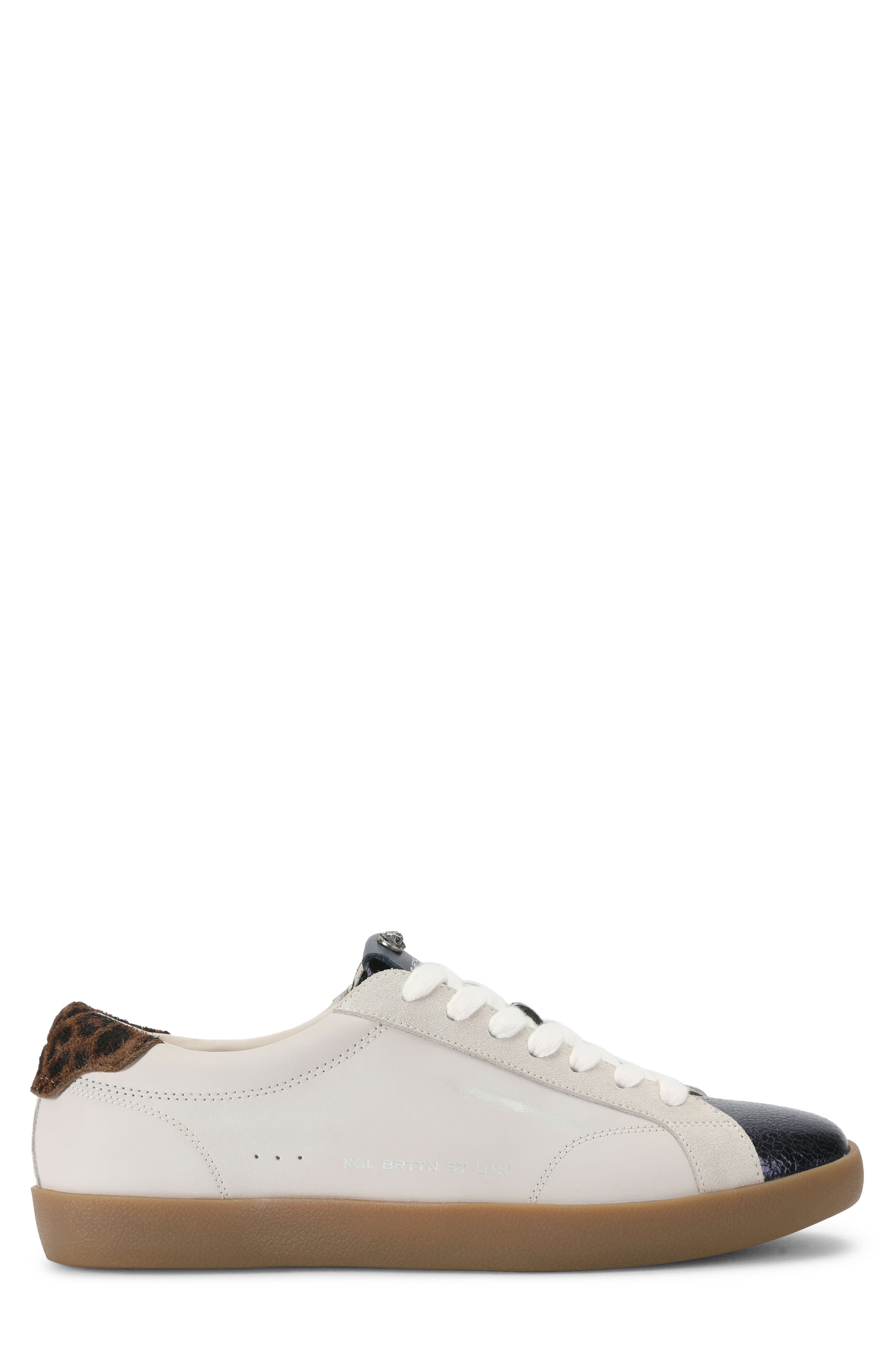 Strand Leather Sneaker, Main, color, OPEN WHITE