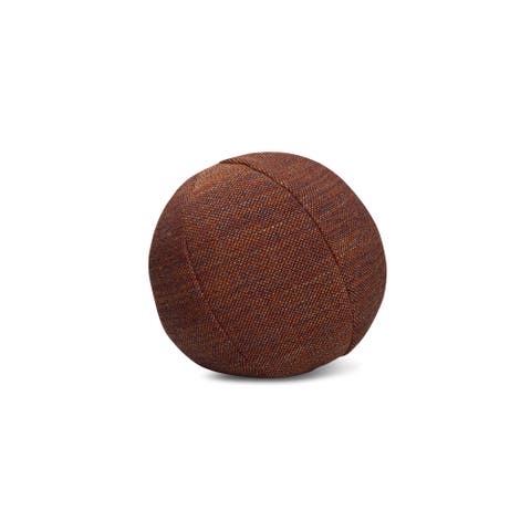 Ember Weave Earth-Toned Dimensional Indoor & Outdoor Woven Accent Pillow & Insert