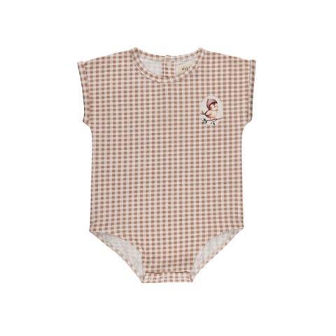 Gingham Owl Collection - Romper