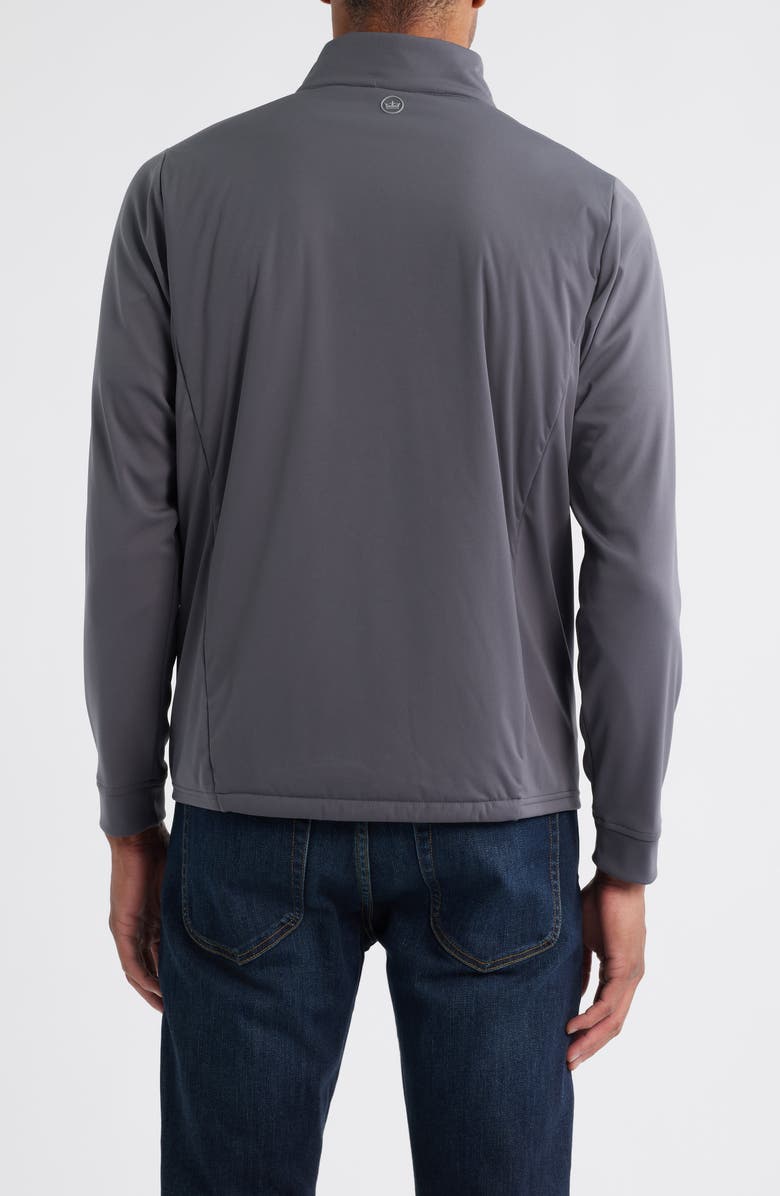 Peter Millar Merge Water Resistant Recycled Polyester Hybrid Jacket, Alternate, color, Iridium