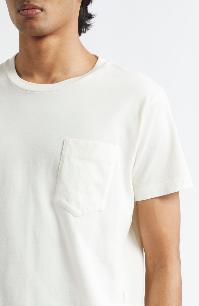 TOM FORD Cotton Pocket T-Shirt, Alternate, color, Aw002 White