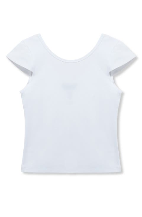 Kids' Cotton Scoop Back Top (Big Kid)