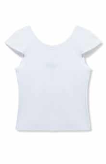 Truce Kids' Cotton Scoop Back Top