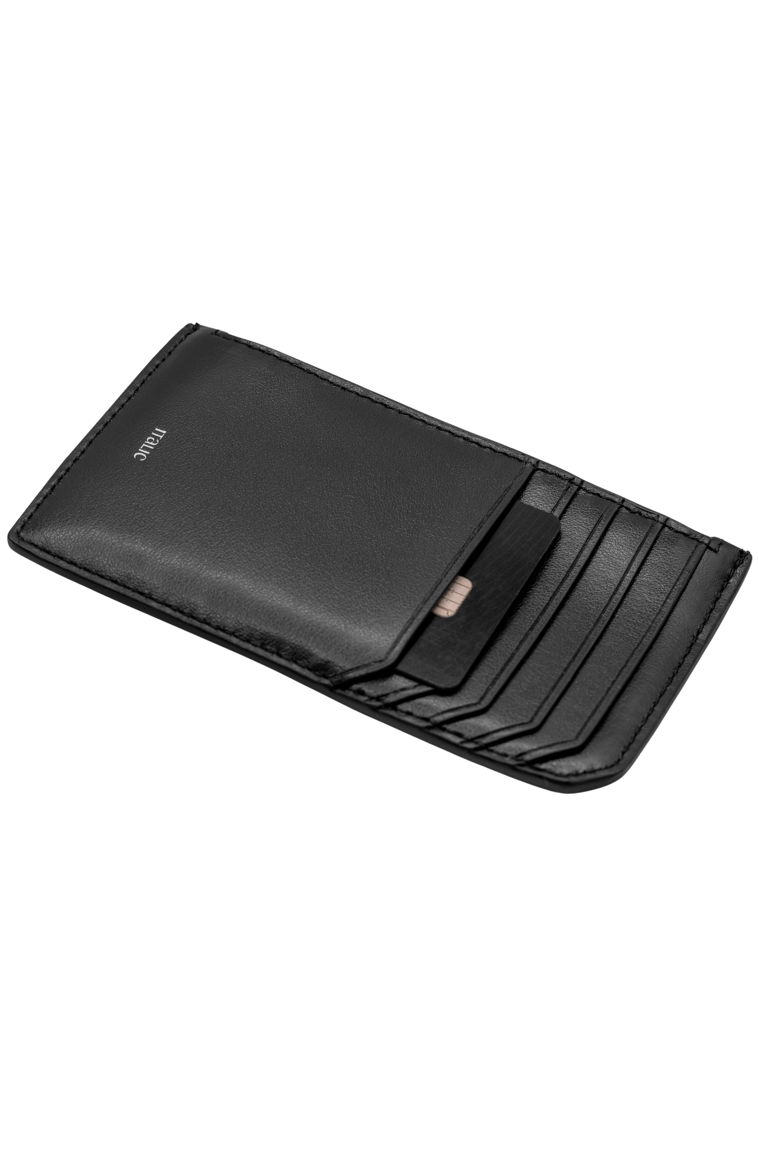 Italic Sienna Leather Tote and Albee Leather Card Holder Bundle, Alternate, color, 