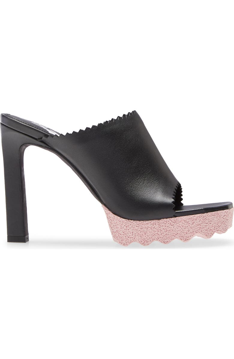 Off-White Sponge Platform Slide Sandal, Alternate, color,