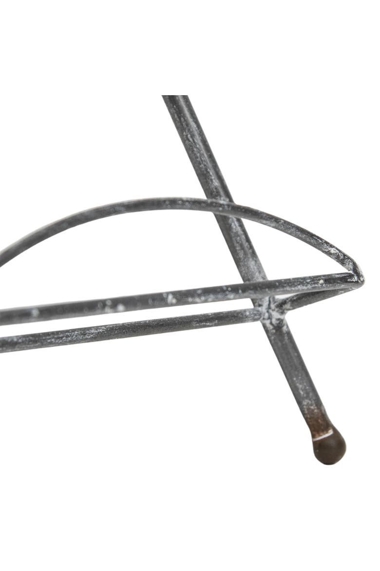 White Metal Easel, Alternate, color, White