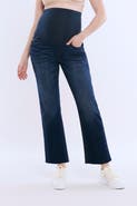 MOTHERHOOD MATERNITY Secret Fit Over the Belly Slim Straight Leg Jeans