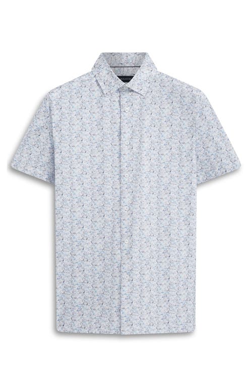 Bugatchi Milo Ooohcotton® Fruit Print Short Sleeve Button-up Shirt