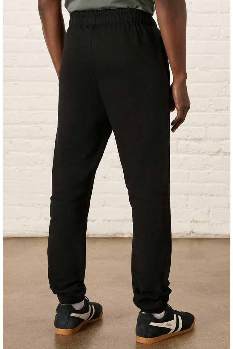 Organic Brushed Fleece Sweatpant, Alternate, color, Black