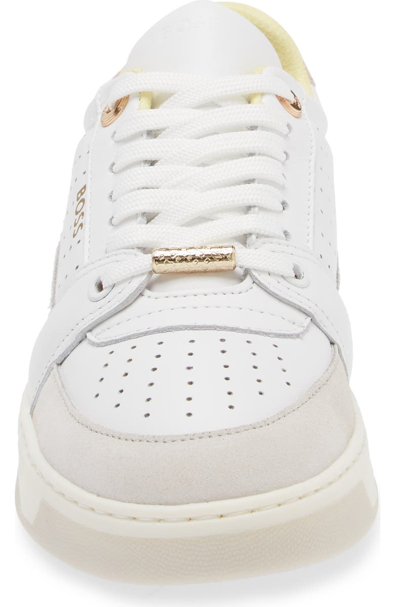 BOSS Baltimore Tennis Sneaker, Alternate, color, Open Wht