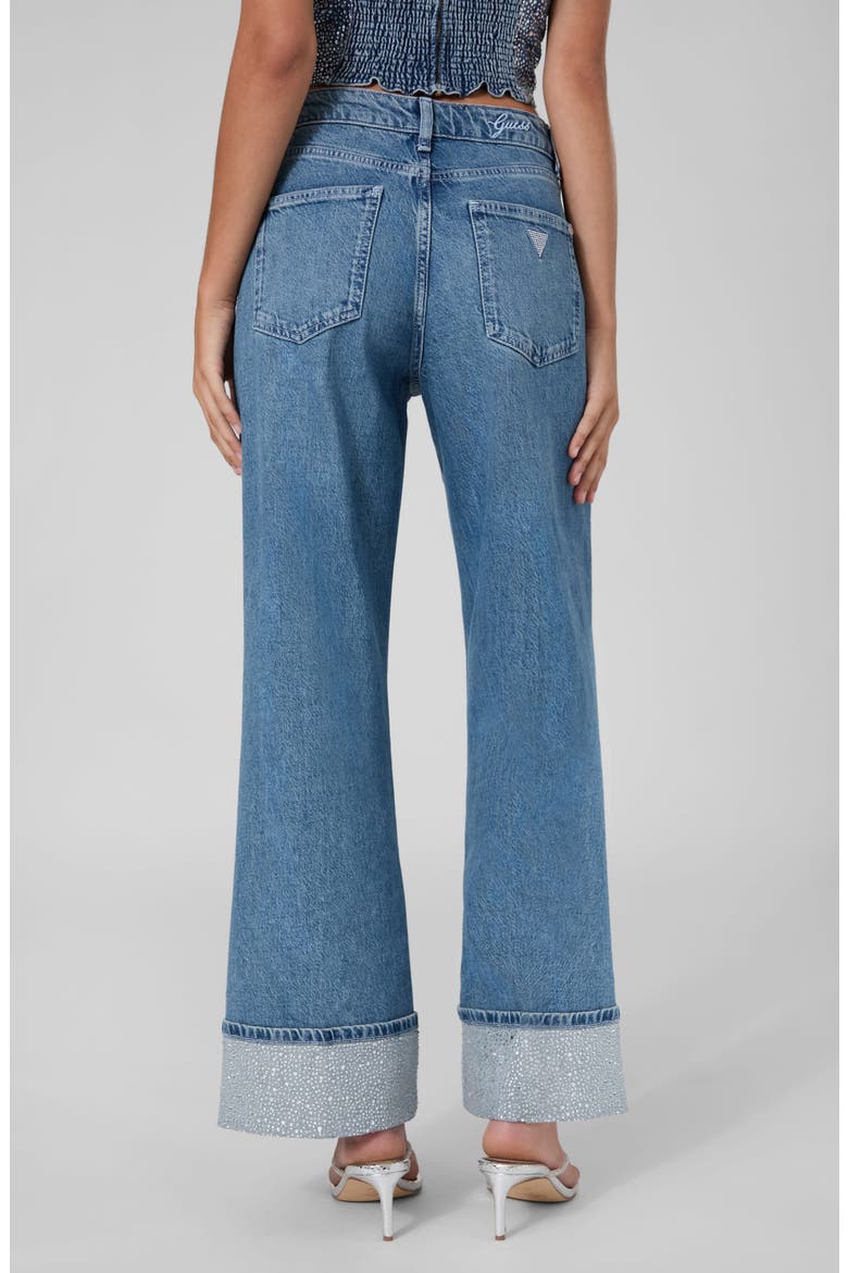 Rey Wide Leg Jeans, Alternate, color, FRS3-TURQU