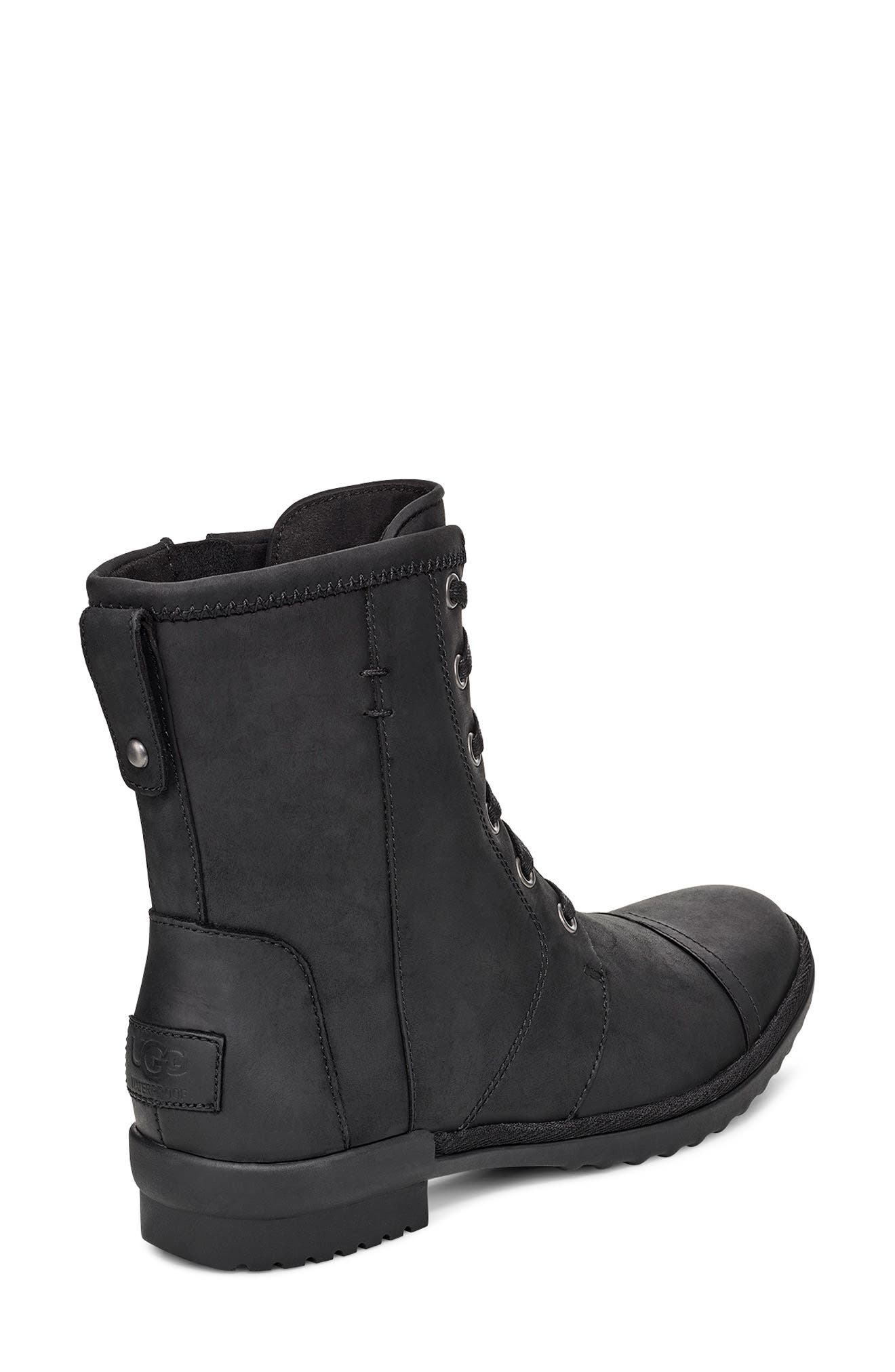 UGG<sup>®</sup> Ashbury Waterproof Lace-Up Bootie, Alternate, color, 