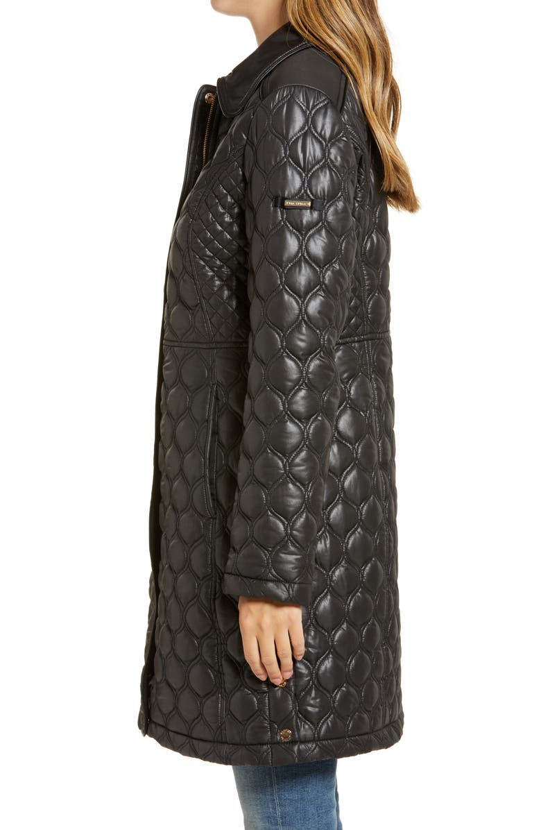 Via Spiga Mix Stitch Quilted Walker Jacket, Alternate, color,