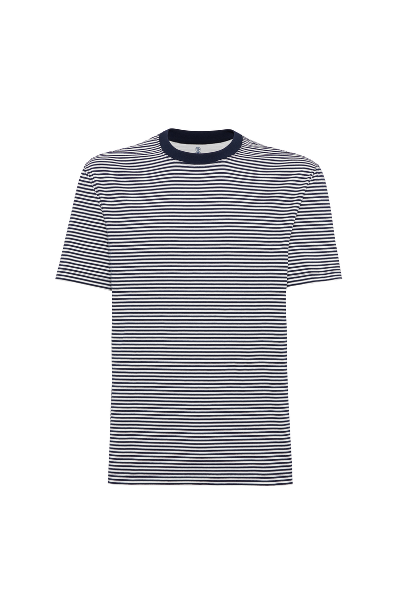 Brunello Cucinelli Striped T-shirt, Main, color, 