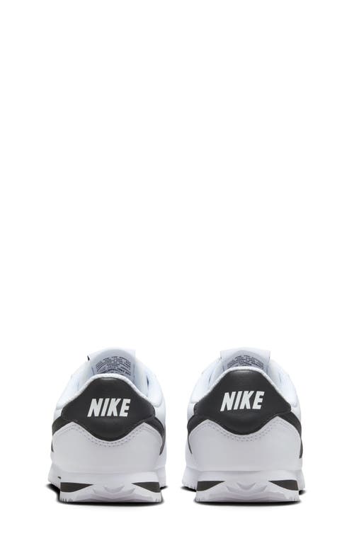 Nike Cortez Sneaker In White/black