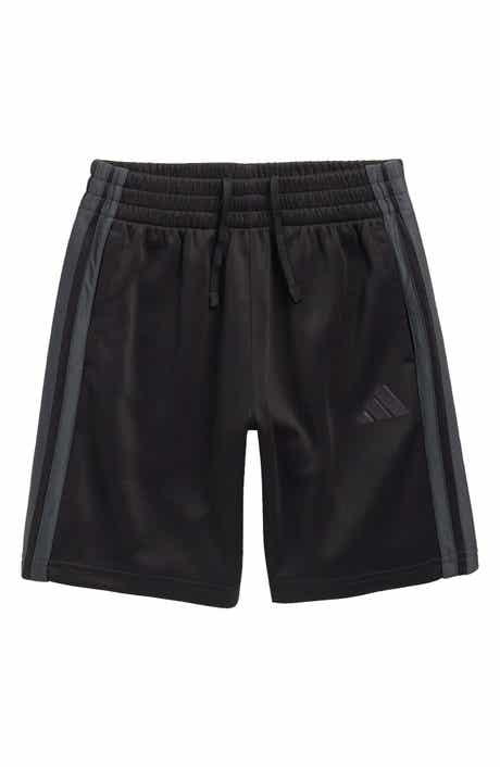 adidas Kids' 3-Stripe Double Knit Shorts
