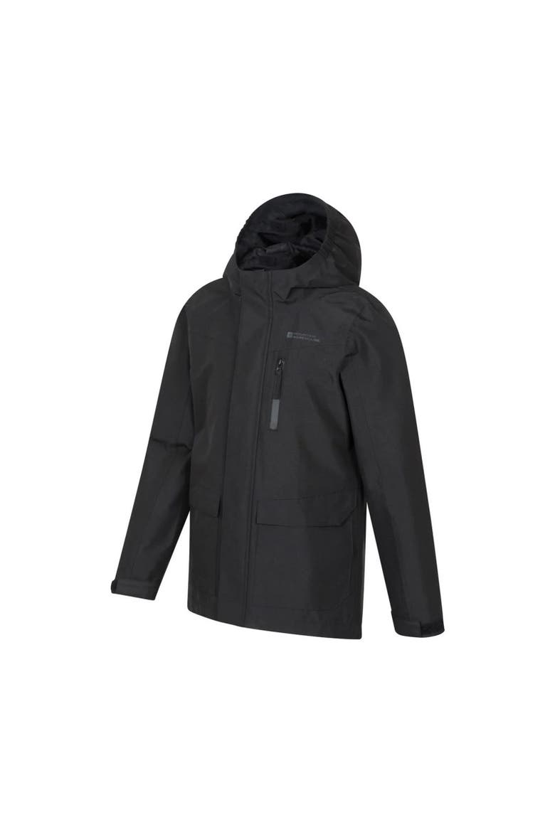 Childrens/Kids Noah Waterproof Jacket, Alternate, color, Black