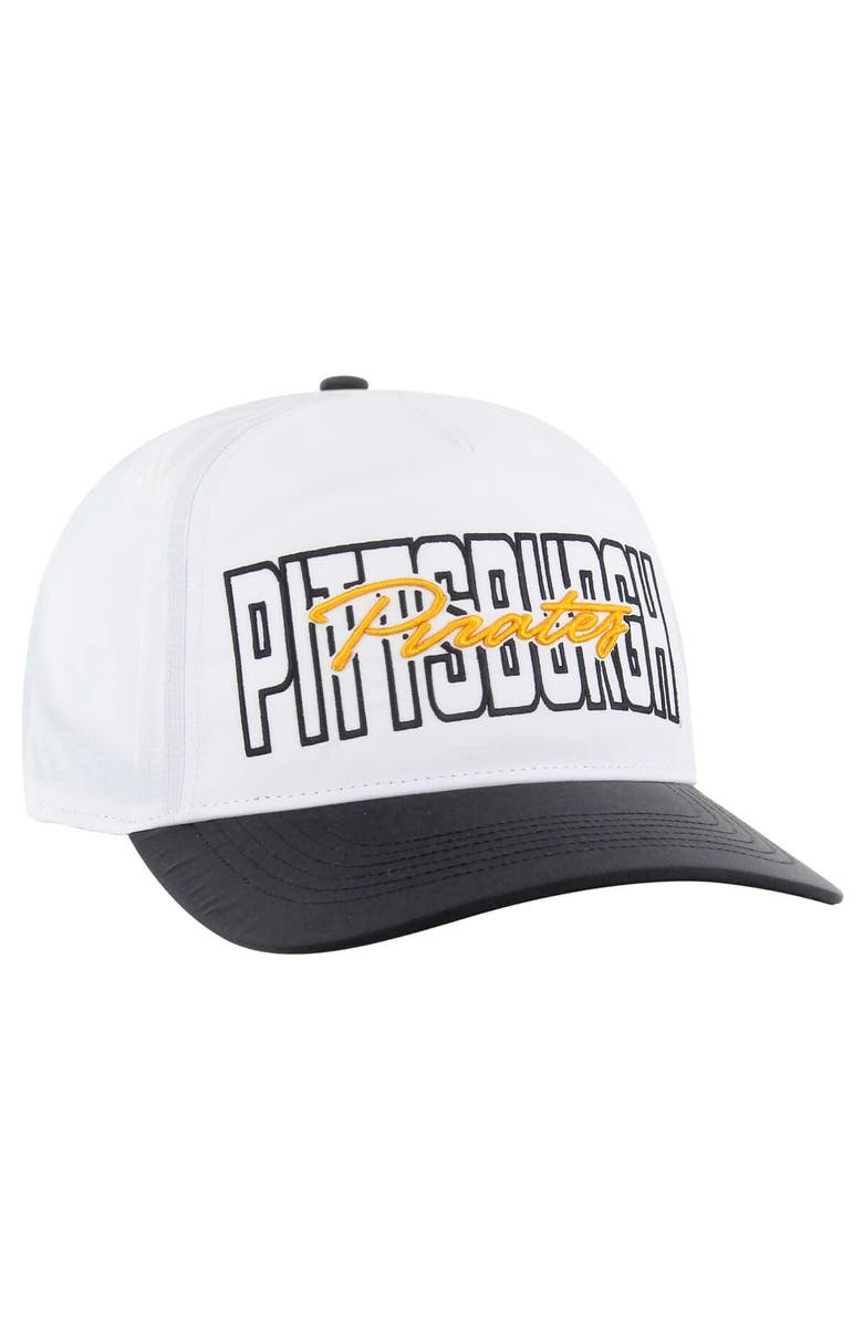 '47 Men's '47 White Pittsburgh Pirates Lineman Hitch Adjustable Hat, Alternate, color, White