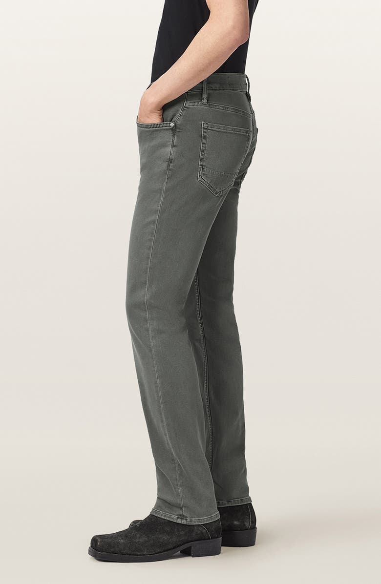 AllSaints Sid Ultra Slim Fit Jeans, Alternate, color, Khaki Grey