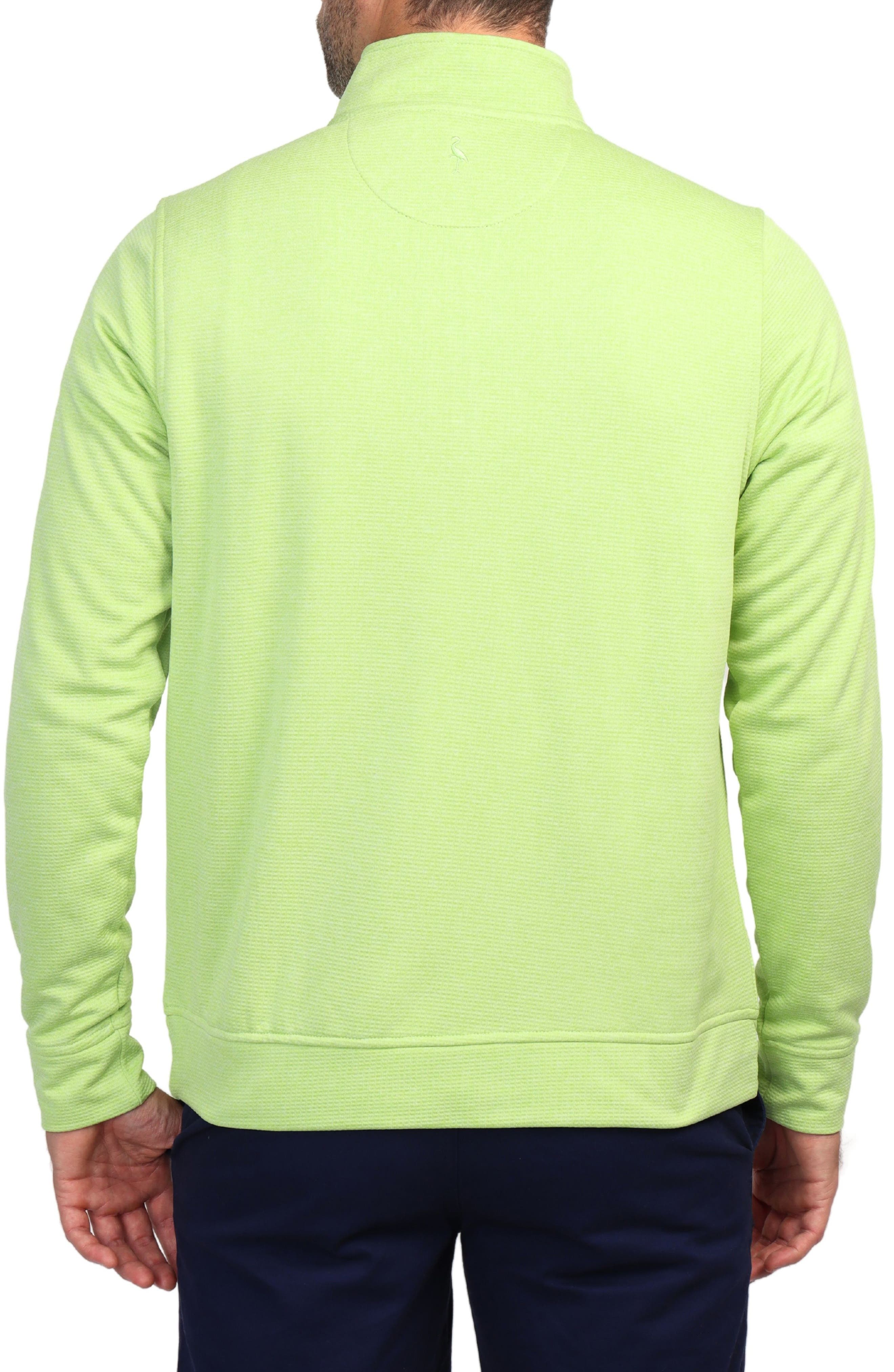 Luxe Performance Golf Fleece Quarter Zip Pullover - image 4