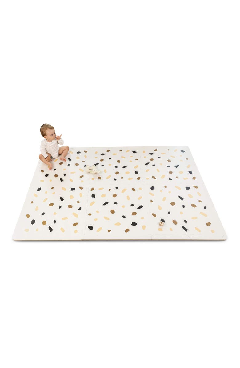 Hakuna Matte Stylish Baby Play Mat, Confetti & White Design 72X48 Feet, Alternate, color, Multicolored