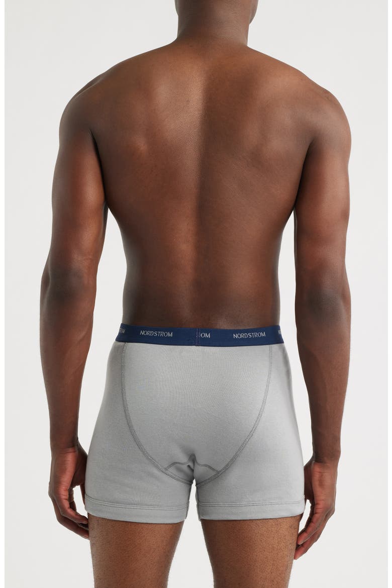 3-Pack Supima® Cotton Boxer Briefs, Alternate, color, BLUE BIJOU MULTI