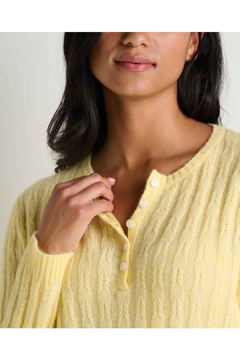 Cloudcover Pullover Sweater, Alternate, color, Chamomile