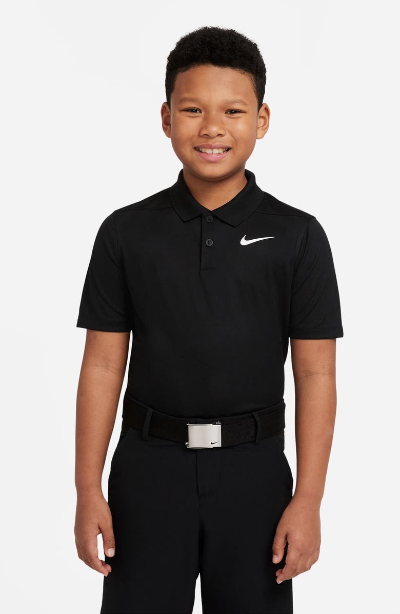 Nike Kids' Short Sleeve Solid Polo, Main, color, 
