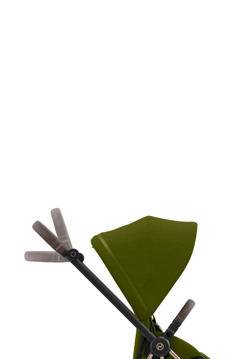 CYBEX MIOS 3 Compact Lightweight Stroller, Alternate, color, Khaki Green