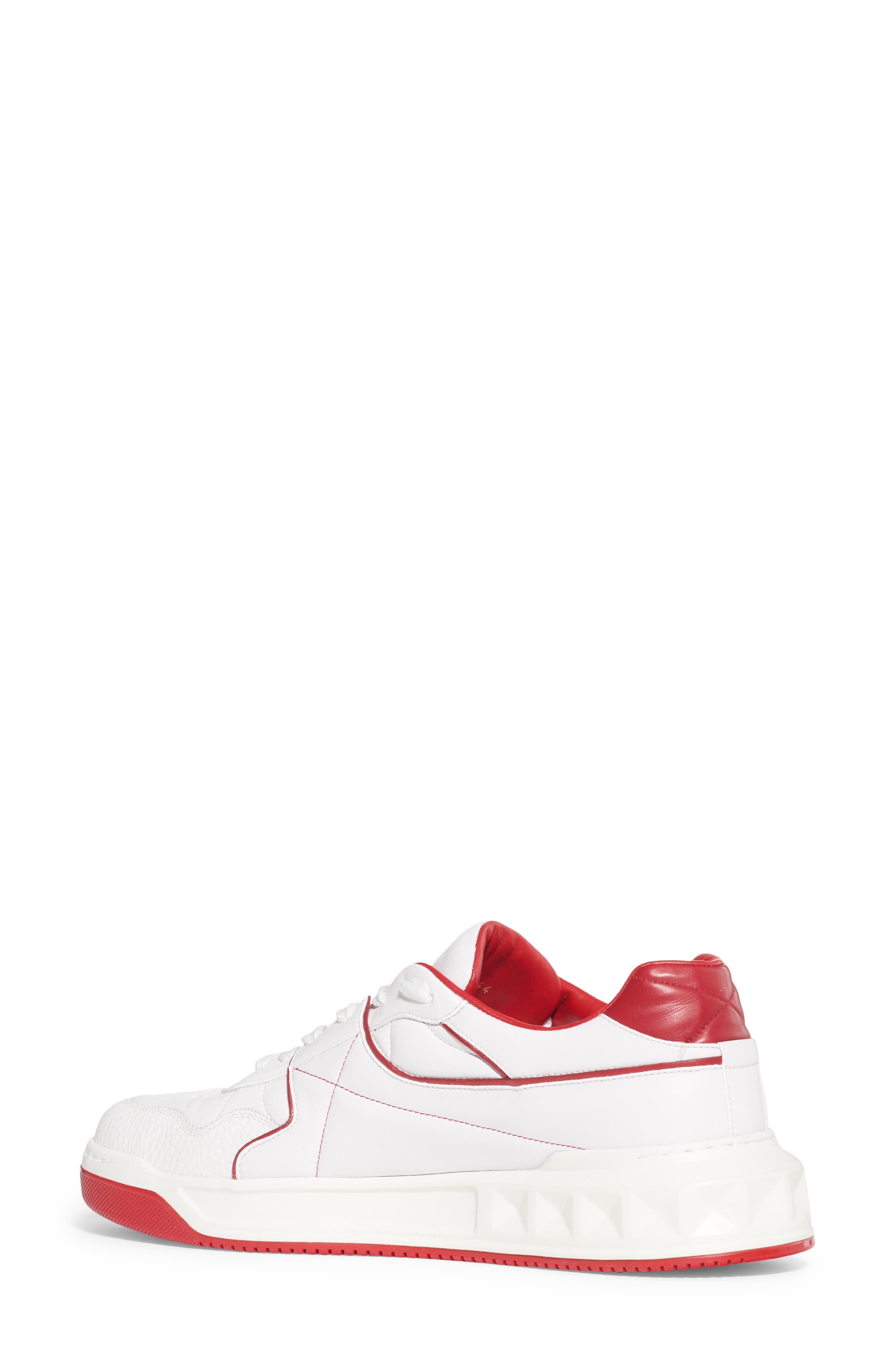 Valentino Garavani Roman Stud Low Top Sneaker, Alternate, color, 