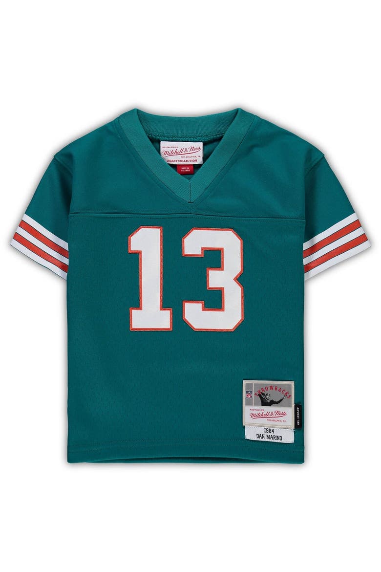 Infant Mitchell & Ness Dan Marino Aqua Miami Dolphins 1984 Retired Legacy Jersey, Alternate, color, Aqua