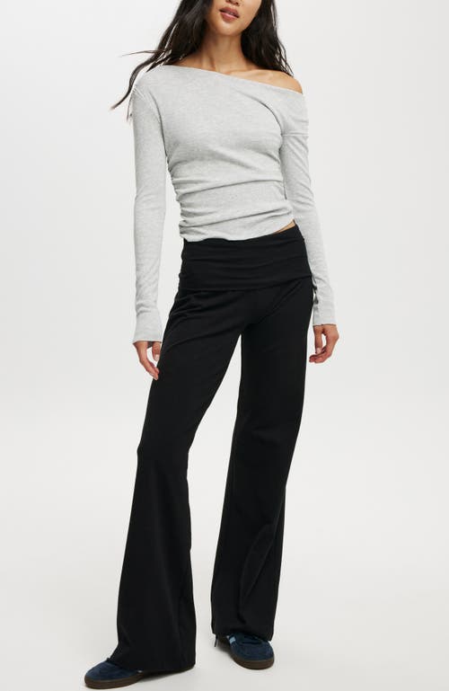 Shop Cotton On Bella Straight Leg Pant In Black