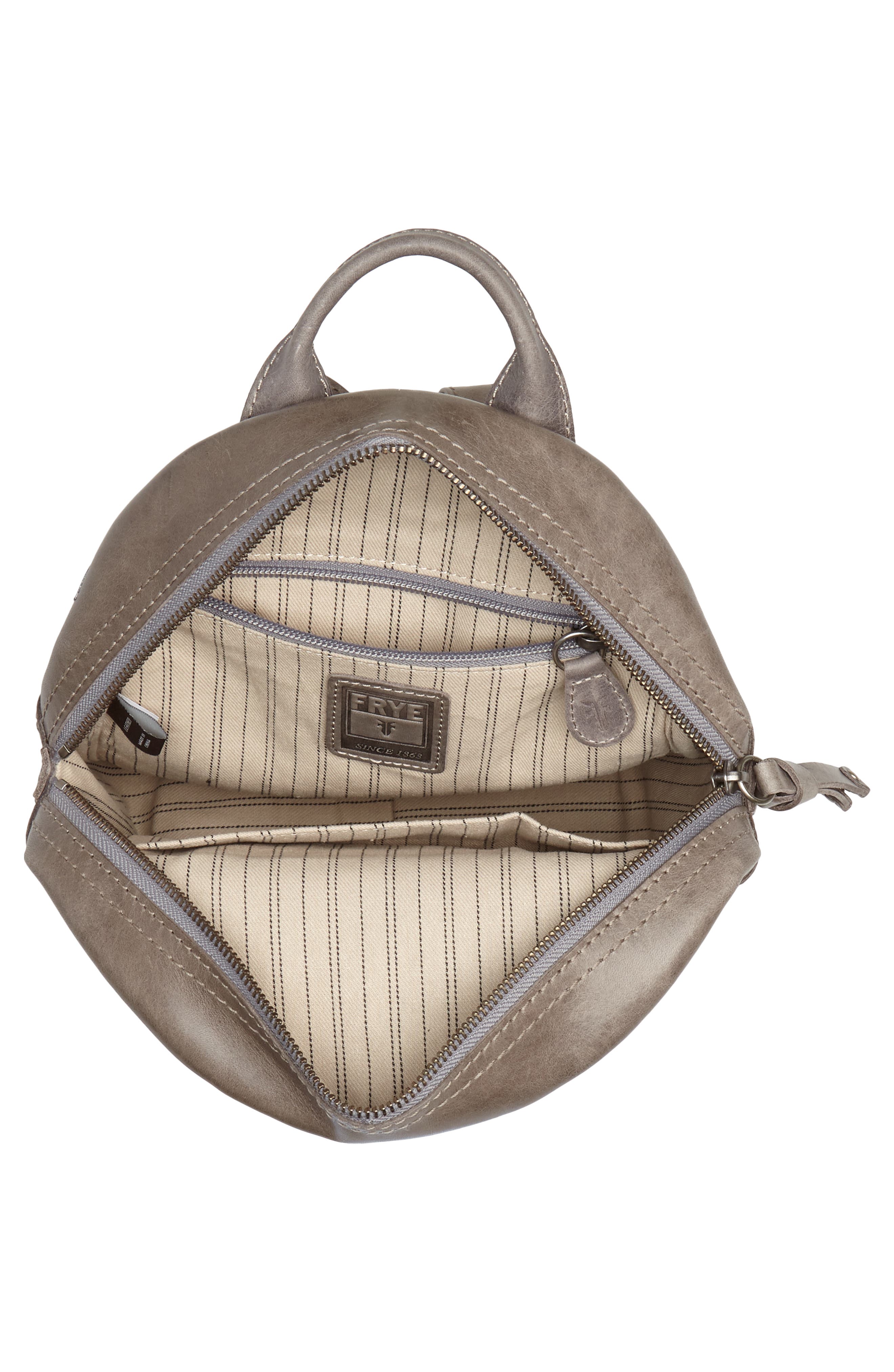 Frye Melissa Mini Leather Backpack, Alternate, color, 